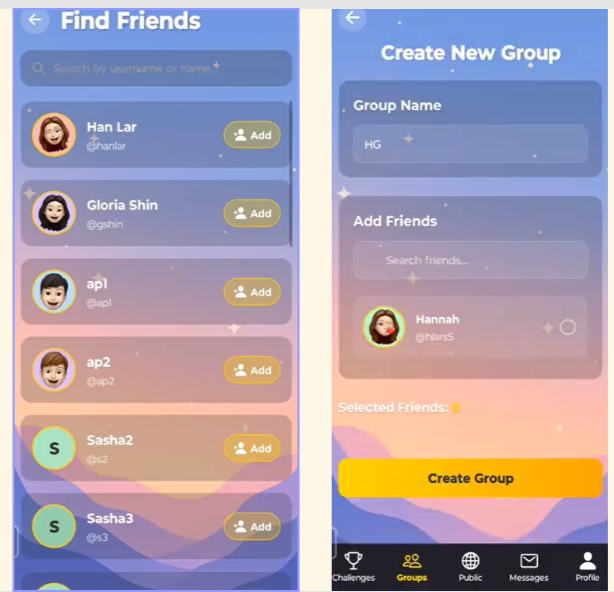 WakeUpWars Interface