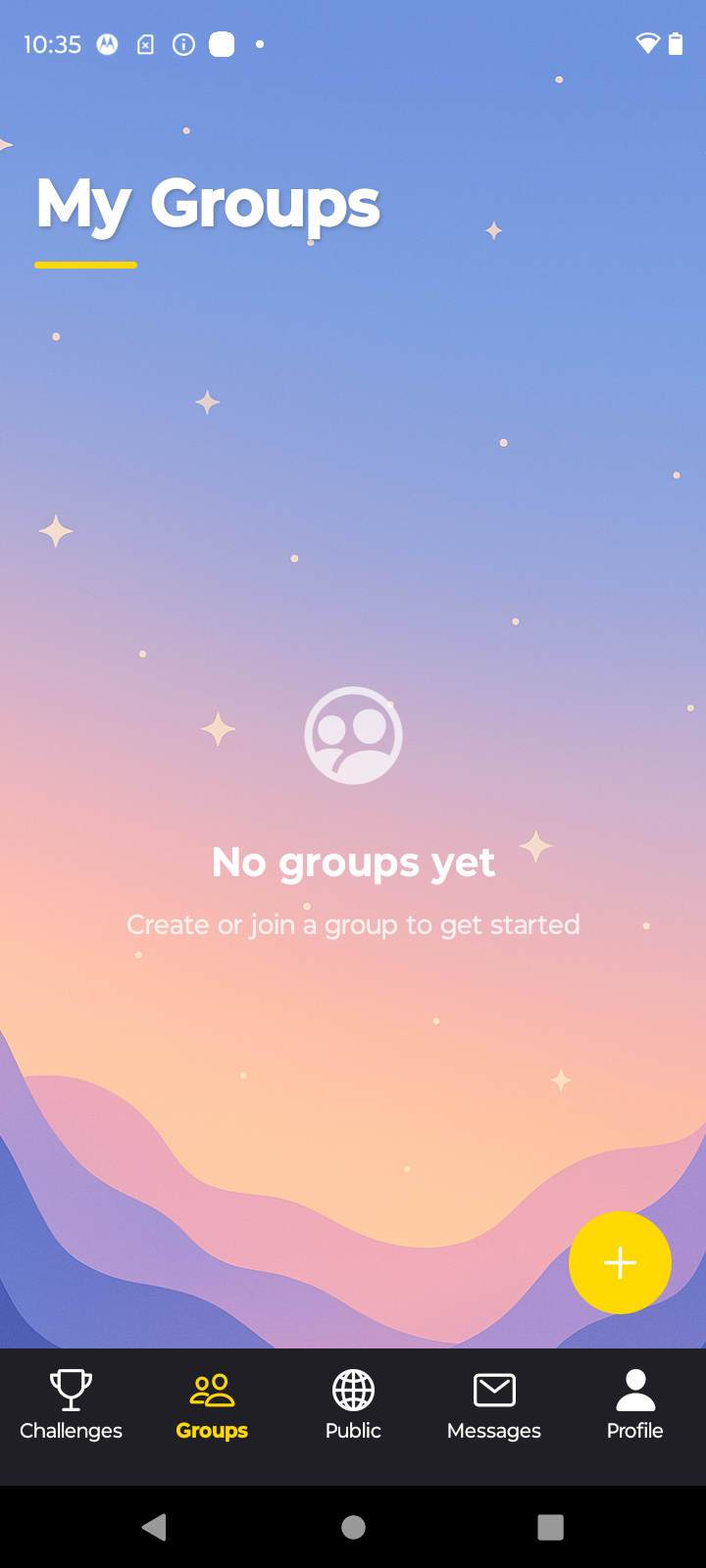 Form a Group screenshot 1