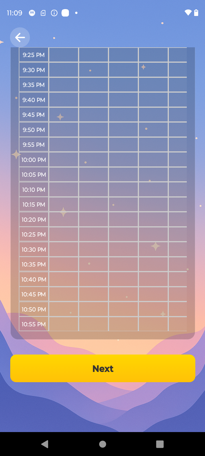 Set Your Availability screenshot 2