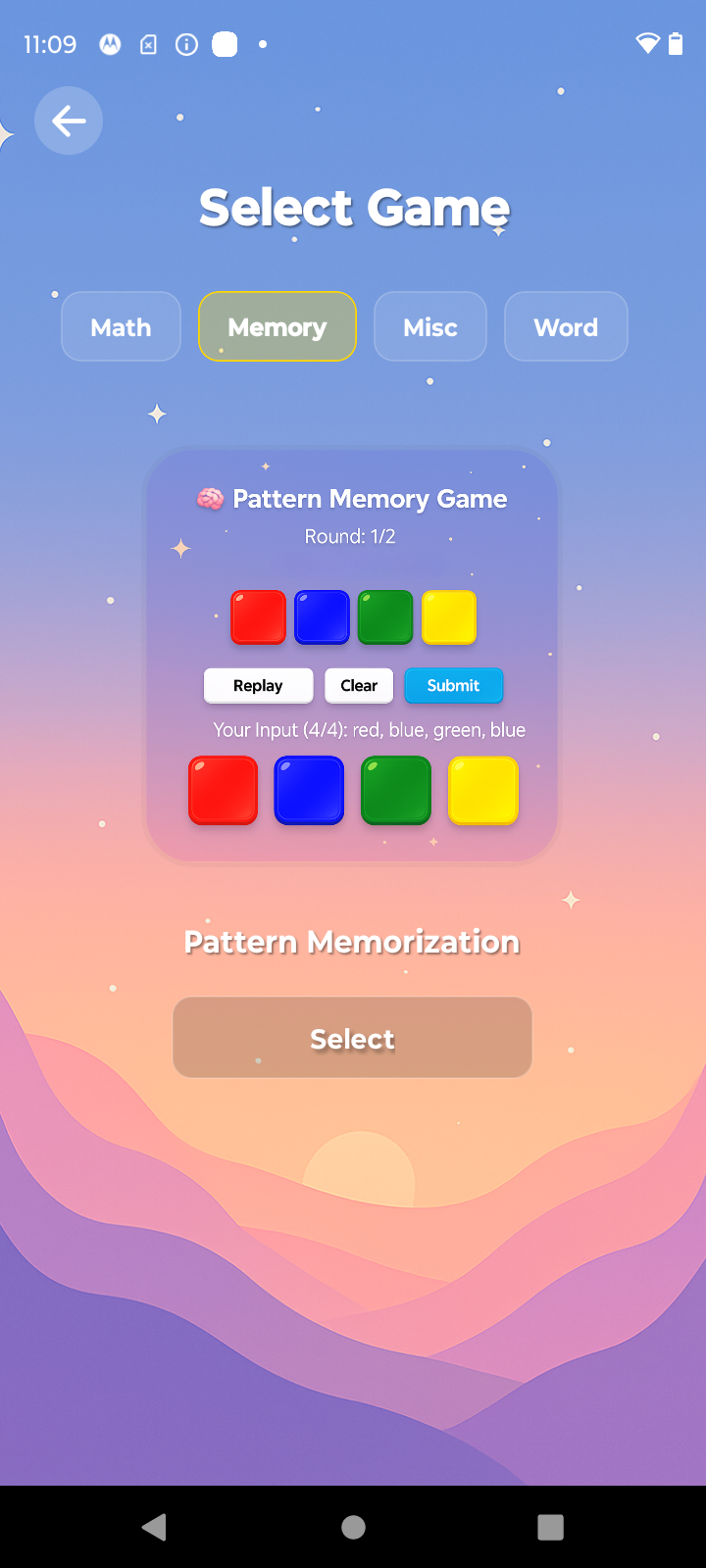 Select the Games and Participation Fee screenshot 2